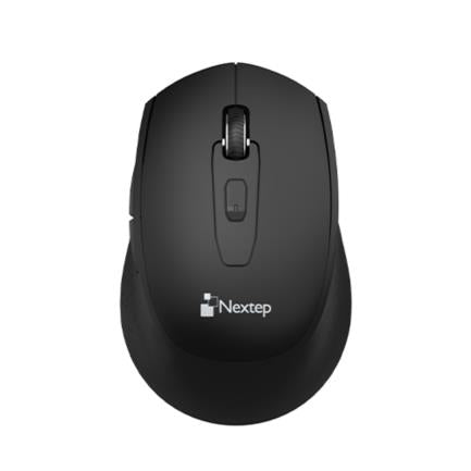 NEXTEP SOLUCIONES - Mouse Nextep Bluetooth Color Negro 1600 Dpi Bateria Incluida
