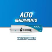 NEXTEP SOLUCIONES - Pilas Nextep AAA Alcalinas LR03 1.5V c/20 Piezas