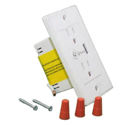 NEXTEP SOLUCIONES - Tomacorriente Nextep Smart de Pared Dúplex + Cargador USB Control Wi-Fi