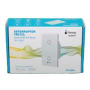 NEXTEP SOLUCIONES - Interruptor Nextep Smart de Luz Pared Táctil Doble Control Wi-Fi