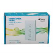 NEXTEP SOLUCIONES - Interruptor Nextep Smart de Luz Pared Táctil Triple Control Wi-Fi