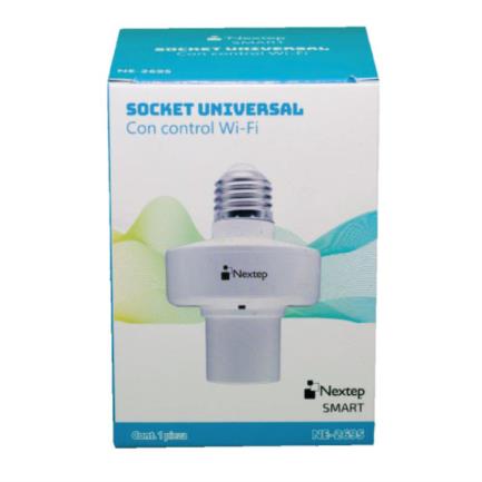 NEXTEP SOLUCIONES - Socket Universal Nextep Smart Control Wi-Fi