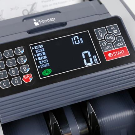 NEXTEP SOLUCIONES - Contadora de Billetes Nextep con Detector UV y Magnetico