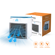 NEXTEP SOLUCIONES - Enfriador Nextep Personal de Escritorio 3 Velocidades Conexion USB