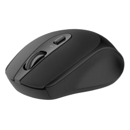 NEXTEP SOLUCIONES - Mouse Nextep Inalámbrico Ergónomico USB 1600 dpi Batería Incluida Color Negro