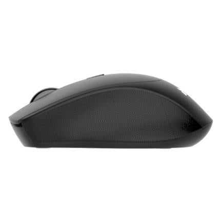 NEXTEP SOLUCIONES - Mouse Nextep Inalámbrico Ergónomico USB 1600 dpi Batería Incluida Color Negro
