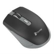 NEXTEP SOLUCIONES - Mouse Nextep Inalámbrico Recargable Switch Encendido 1600 dpi Color Negro-Gris