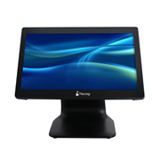 NEXTEP SOLUCIONES - Monitor Nextep 15.6" Touch Screen Punto de Venta LCD Alto Brillo y Resolucion Con Base