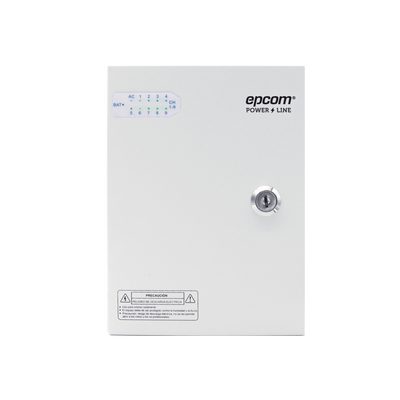 EPCOM POWERLINE - Fuente / 11-15 V / 9 canales / 16 A / Alta tecnología en seguridad / Doble ventilador / Hasta 1.8 Amperes por Salida / Filtro de ruido por canal / Diseño de alta gama.