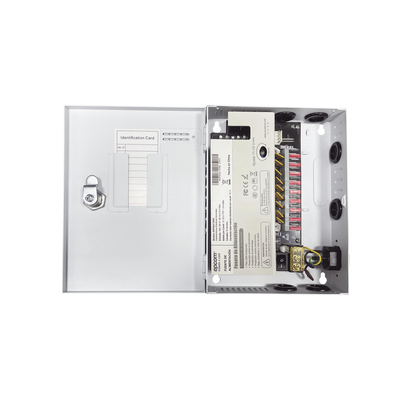 EPCOM POWERLINE - Fuente / 11-15 V / 9 canales / 16 A / Alta tecnología en seguridad / Doble ventilador / Hasta 1.8 Amperes por Salida / Filtro de ruido por canal / Diseño de alta gama.