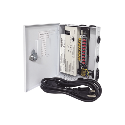 EPCOM POWERLINE - Fuente / 11-15 V / 9 canales / 16 A / Alta tecnología en seguridad / Doble ventilador / Hasta 1.8 Amperes por Salida / Filtro de ruido por canal / Diseño de alta gama.