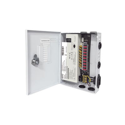 EPCOM POWERLINE - Fuente / 11-15 V / 9 canales / 16 A / Alta tecnología en seguridad / Doble ventilador / Hasta 1.8 Amperes por Salida / Filtro de ruido por canal / Diseño de alta gama.