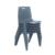 NEXTEP SOLUCIONES - Silla de Visitas/Comedor Nextep Fibra Alta Resistencia Apilable Gris Obscuro