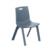 NEXTEP SOLUCIONES - Silla de Visitas/Comedor Nextep Fibra Alta Resistencia Apilable Gris Obscuro