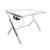 NEXTEP SOLUCIONES - Escritorio de Trabajo Nextep Hogar/Oficina Base Metálica 115x73cm Color Blanco