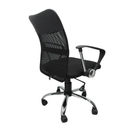 NEXTEP SOLUCIONES - Silla Ejecutiva Nextep Tela Altura Ajustable/Reclinable Base Giratoria