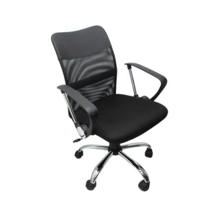 NEXTEP SOLUCIONES - Silla Ejecutiva Nextep Tela Altura Ajustable/Reclinable Base Giratoria