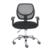 NEXTEP SOLUCIONES - Silla Secretarial Nextep de Altura Ajustable Tela Negra Base Giratoria