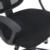 NEXTEP SOLUCIONES - Silla Secretarial Nextep de Altura Ajustable Tela Negra Base Giratoria