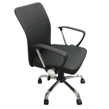 NEXTEP SOLUCIONES - Silla Ejecutiva Nextep Altura Ajustable Reclinable Polipiel/Base Giratoria
