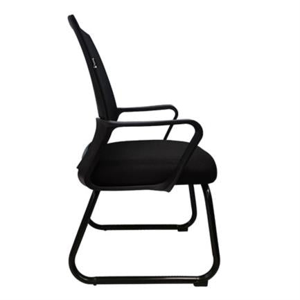 NEXTEP SOLUCIONES - Silla de Visitas Nextep con Descansabrazos Tela/Malla