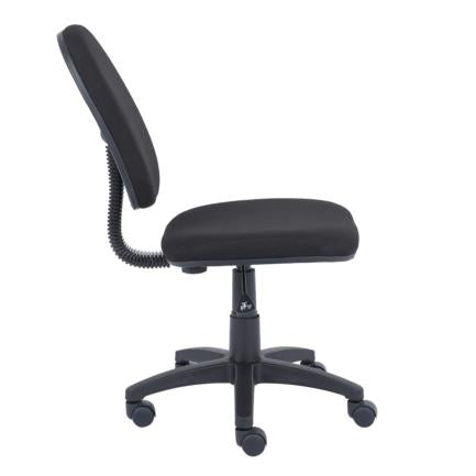 NEXTEP SOLUCIONES - Silla de Oficina Nextep de Altura Ajustable Tela Negro Base Giratoria
