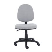 NEXTEP SOLUCIONES - Silla de Oficina Nextep de Altura Ajustable Tela Gris Base Giratoria