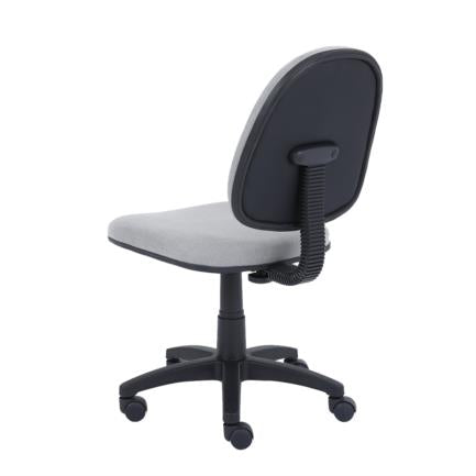 NEXTEP SOLUCIONES - Silla de Oficina Nextep de Altura Ajustable Tela Gris Base Giratoria