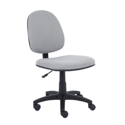 NEXTEP SOLUCIONES - Silla de Oficina Nextep de Altura Ajustable Tela Gris Base Giratoria