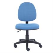 NEXTEP SOLUCIONES - Silla de Oficina Nextep de Altura Ajustable Tela Azul Base Giratoria