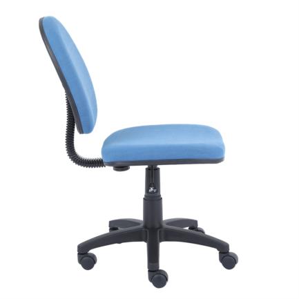 NEXTEP SOLUCIONES - Silla de Oficina Nextep de Altura Ajustable Tela Azul Base Giratoria