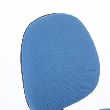 NEXTEP SOLUCIONES - Silla de Oficina Nextep de Altura Ajustable Tela Azul Base Giratoria