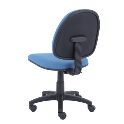 NEXTEP SOLUCIONES - Silla de Oficina Nextep de Altura Ajustable Tela Azul Base Giratoria