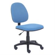 NEXTEP SOLUCIONES - Silla de Oficina Nextep de Altura Ajustable Tela Azul Base Giratoria