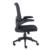 NEXTEP SOLUCIONES - Silla Ejecutiva Nextep de Altura y Descansabrazos Ajustable Tela/Malla Negro y Base Giratoria