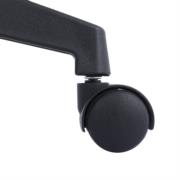 NEXTEP SOLUCIONES - Silla Ejecutiva Nextep de Altura y Descansabrazos Ajustable Tela/Malla Negro y Base Giratoria