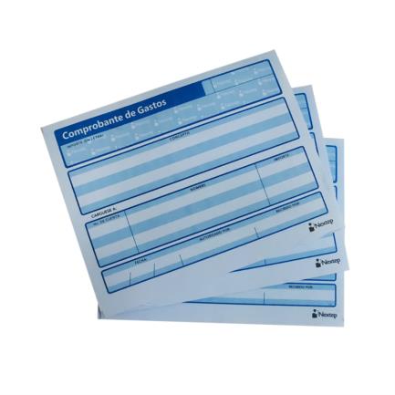 NEXTEP SOLUCIONES - Comprobante de Gastos Nextep 1/4 Carta 3 Blocks C/50 CU