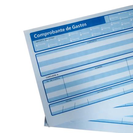 NEXTEP SOLUCIONES - Comprobante de Gastos Nextep 1/4 Carta 3 Blocks C/50 CU
