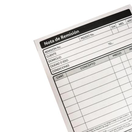 NEXTEP SOLUCIONES - Block Remision Nextep Autocopiante 1/4 Carta 3 Blocks 44 Hojas CU