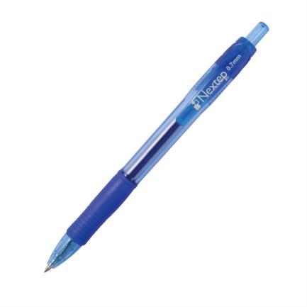 NEXTEP SOLUCIONES - Boligrafo Nextep Gel Retractil Mediano 0.7mm Azul c/6