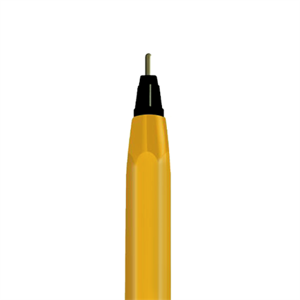 NEXTEP SOLUCIONES - Bolígrafo Nextep Pro-Tip Color Negro Fino 0.7mm c/12