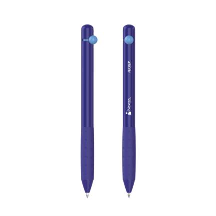 NEXTEP SOLUCIONES - Boligrafo Nextep Flicker 0.7mm Azul C/6