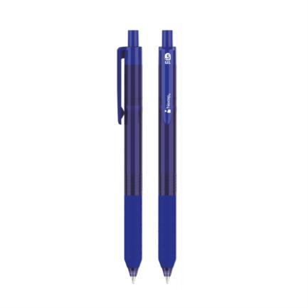 NEXTEP SOLUCIONES - Boligrafo Nextep Gel Retractil Silencioso Fino 0.5mm Azul C/6