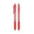NEXTEP SOLUCIONES - Boligrafo Nextep Gel Retractil Silencioso Fino 0.5mm Rojo C/6