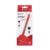 NEXTEP SOLUCIONES - Boligrafo Nextep Gel Retractil Silencioso Fino 0.5mm Rojo C/6