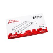 NEXTEP SOLUCIONES - Bundle Broche Nextep # 8 Cm C/50 Piezas Cont. 5 Piezas