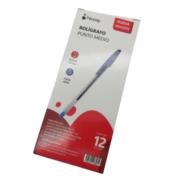NEXTEP SOLUCIONES - Bundle Boligrafo Nextep 1000 Azul 1mm C/12 Cont. 6Piezas
