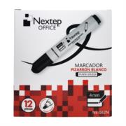 NEXTEP SOLUCIONES - Bundle Marcador Nextep para Pizarron Blanco Negro C/12 Cont. 2 Piezas