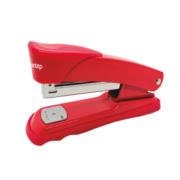 NEXTEP SOLUCIONES - Bundle Engrapadora Nextep Metalica Premium Media Tira Rojo Cont. 12 Piezas