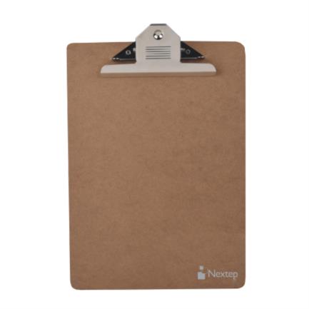NEXTEP SOLUCIONES - Bundle Tabla de Madera Nextep con Clip Carta Cont. 6 Piezas